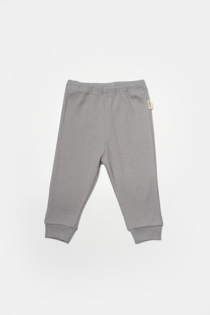 Set 2 pantaloni Bamboo, bleu, BabyCosy, 50%bumbac+50% bambus