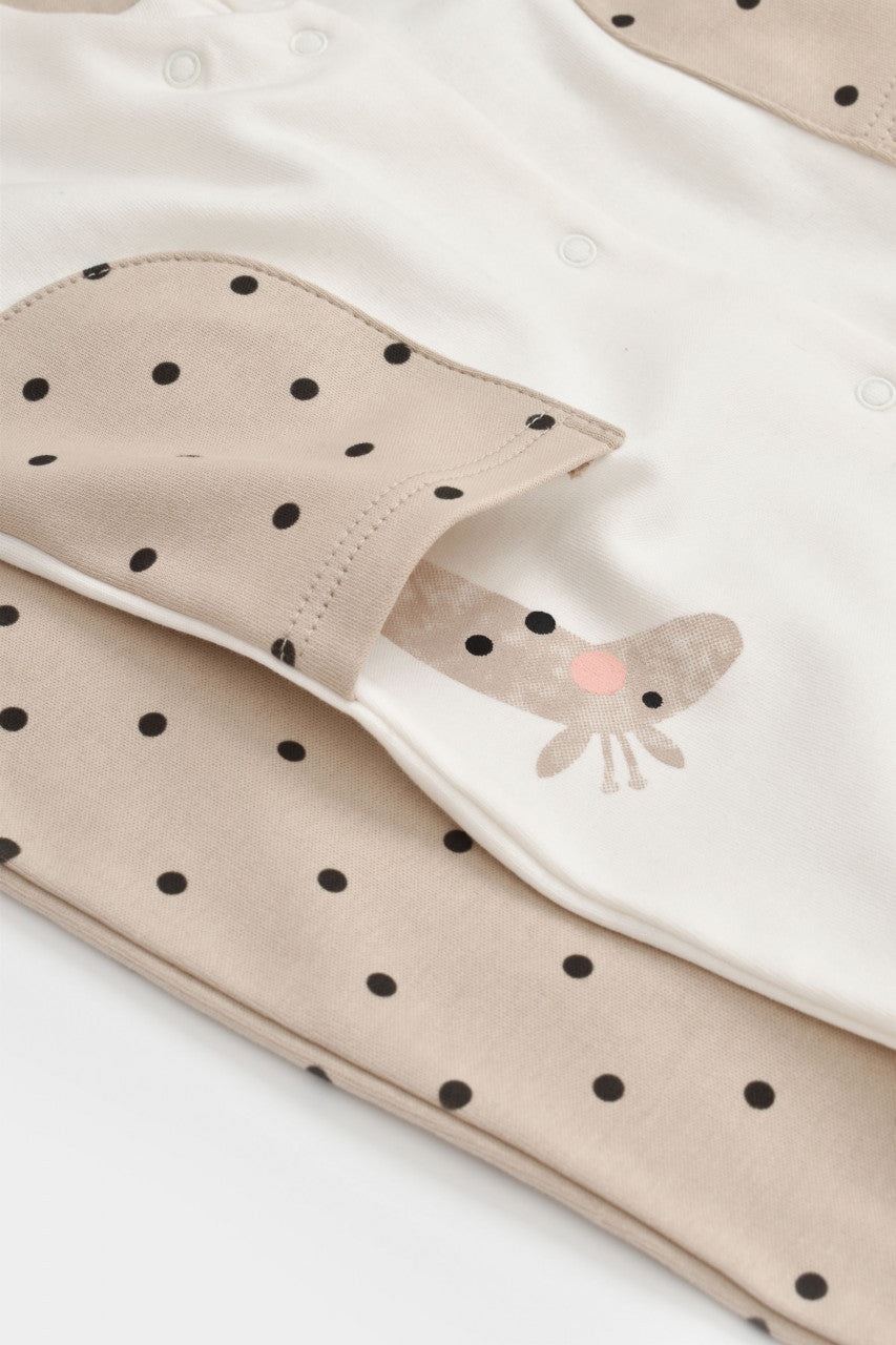 Set 2 salopete cu buzunare Girafa, BabyCosy, 100% bumbac organic