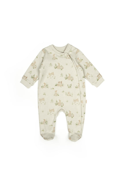 Set 2 salopete Rabbit, 100%bumbac organic, BabyCosy