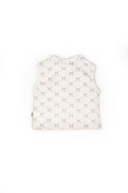 Set 2 vestute pentru bebelusi, powder, BabyCosy Organic Wear