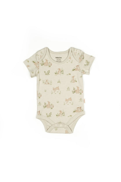 Set 3 body Rabbit, BabyCosy, 100% bumbac