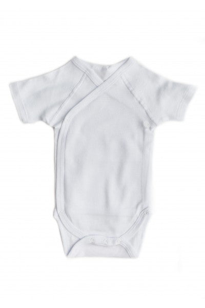 Set 3 body-uri din bumbac albe petrecute Drool