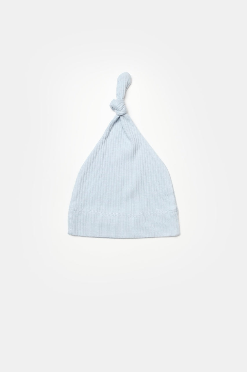 Set 3 piese:bluza, pantaloni si caciulita Bamboo, bleu, BabyCosy, 50% bumbac+50%bambus