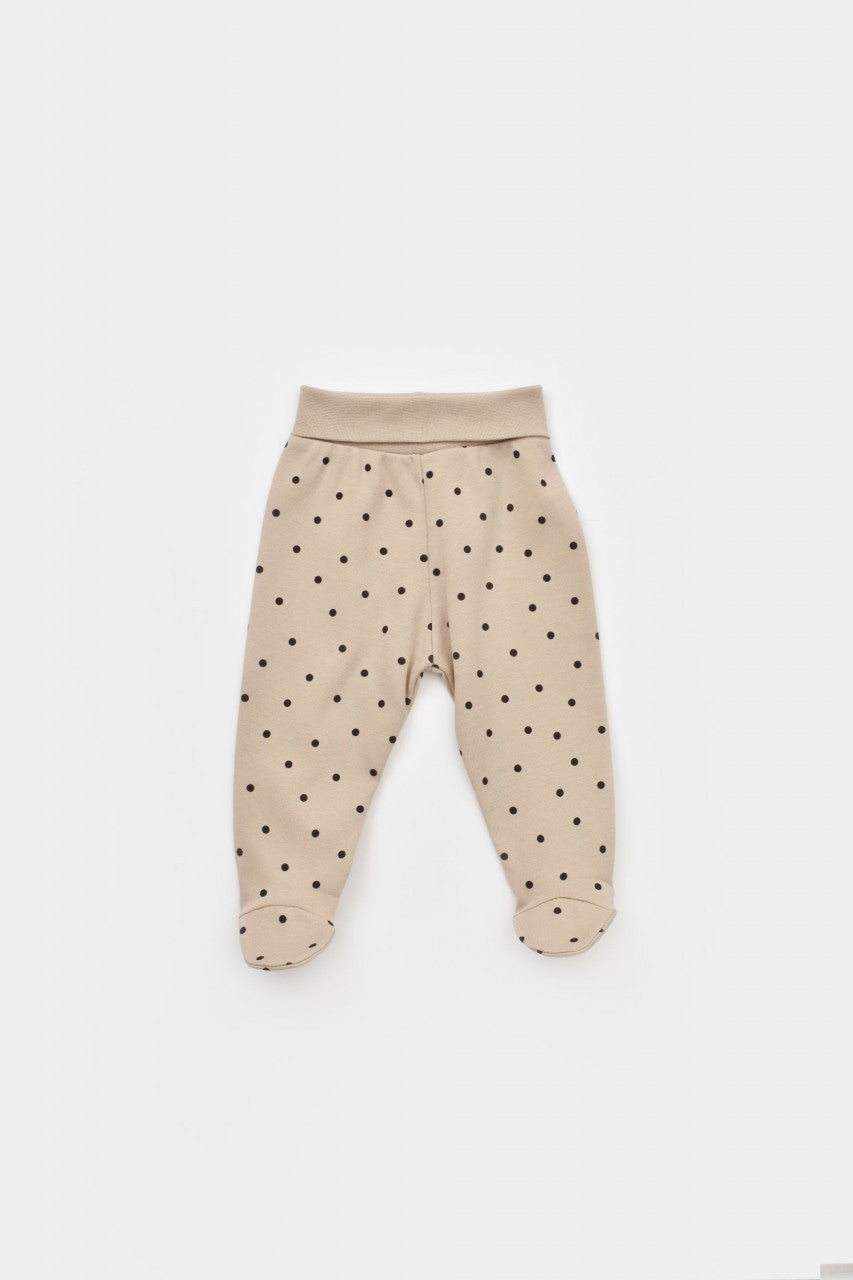 Set 3 piese: body, pantaloni si caciulita Girafa, BabyCosy, 100% bumbac organic