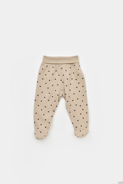 Set 3 piese: body, pantaloni si caciulita Girafa, BabyCosy, 100% bumbac organic