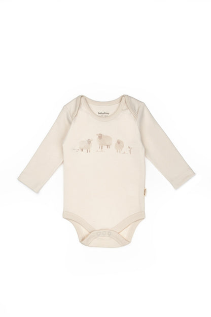Set 3 piese nou nascut, Lamb, BabyCosy, 100%bumbac organic
