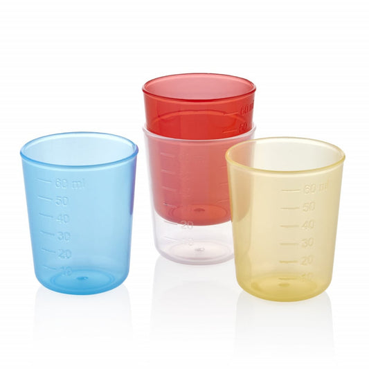 Set 4 pahare My First Cup Rainbow BabyJem - Pahar
