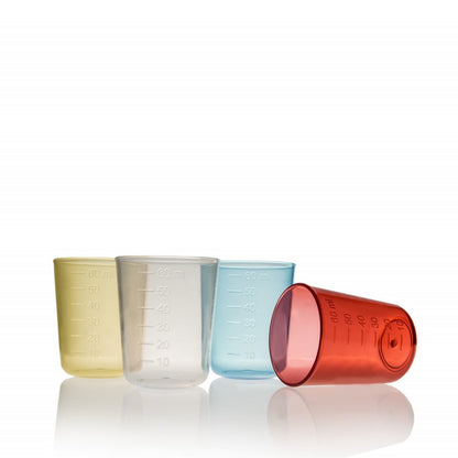 Set 4 pahare My First Cup Rainbow BabyJem