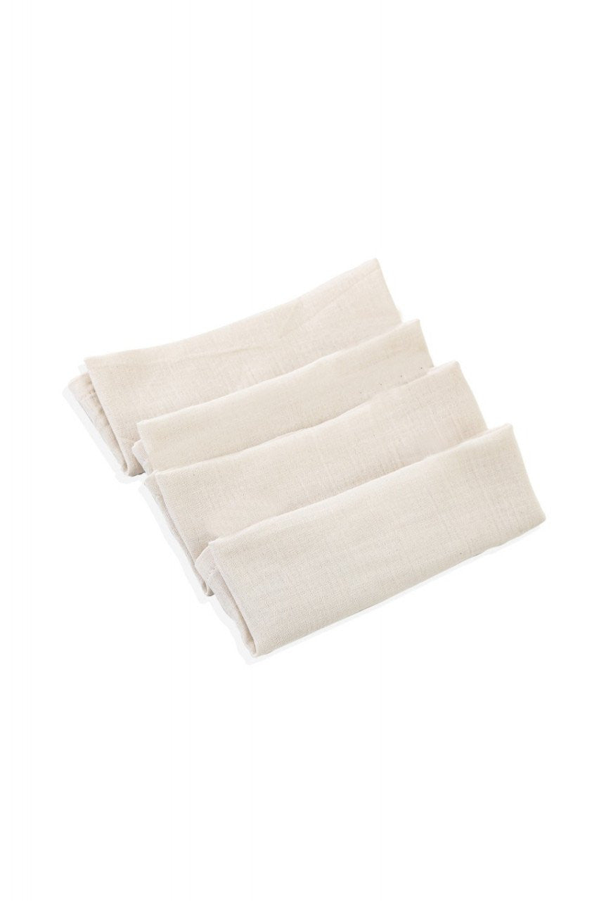 Set 4 prosopele din muselina, BabyJem, 25x25 cm