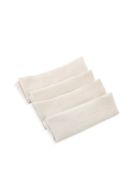 Set 4 prosopele din muselina, BabyJem, 25x25 cm