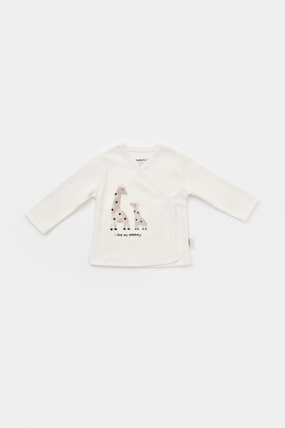 Set 5 piese Girafa, BabyCosy, 100% bumbac organic