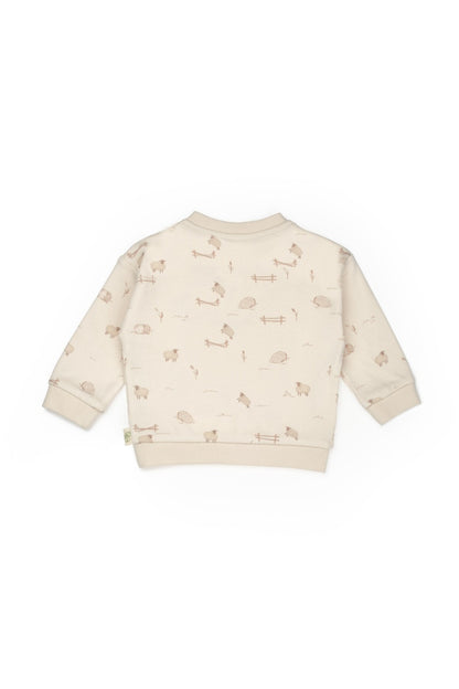 Set bluzita cu pantalon, Lamb, BabyCosy, 100%bumbac organic