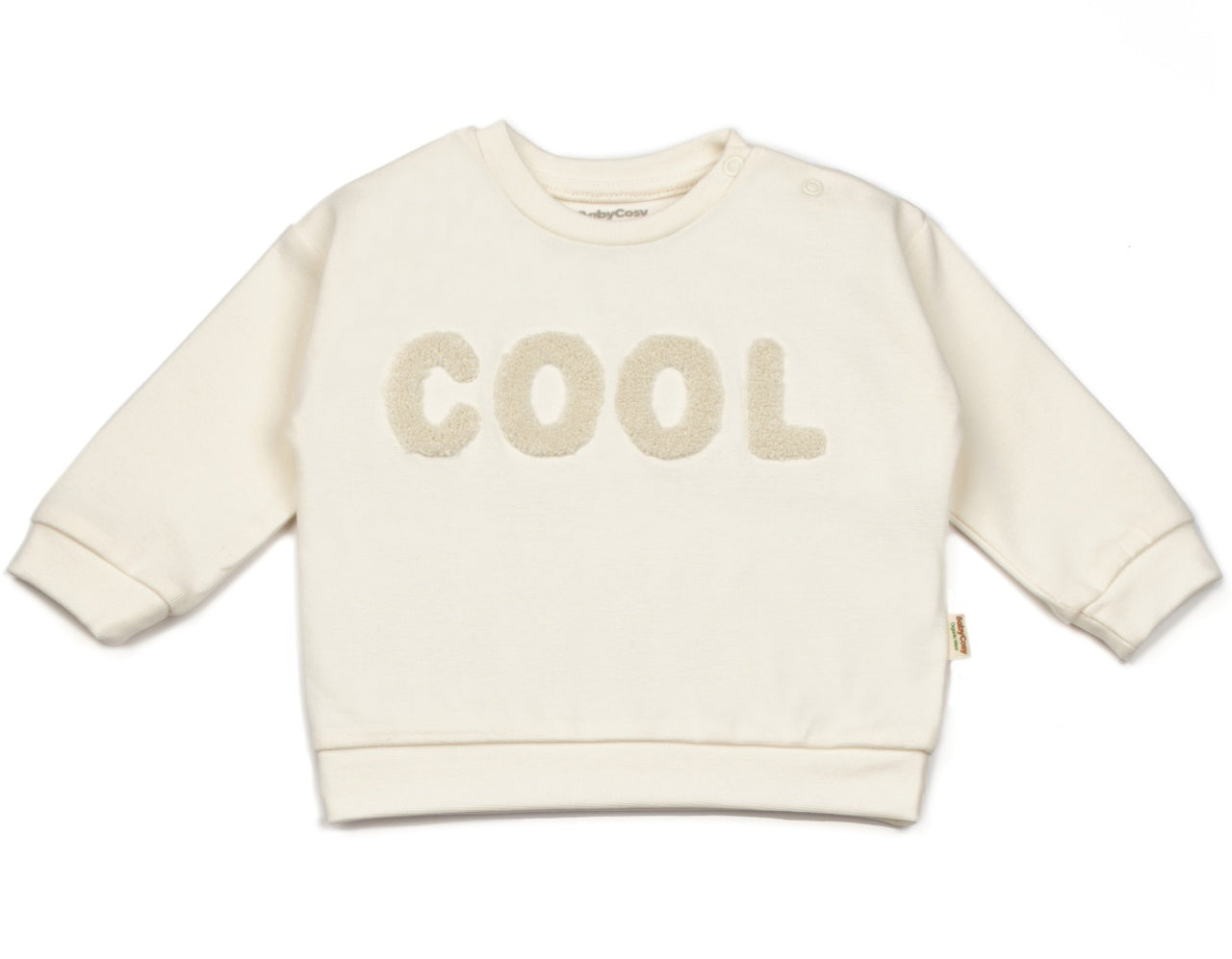 Set bluzita si pantaloni COOL - Ecru, BabyCosy