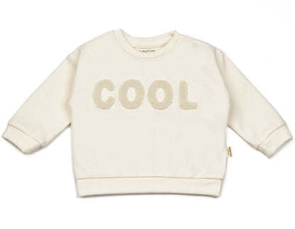Set bluzita si pantaloni COOL - Ecru, BabyCosy