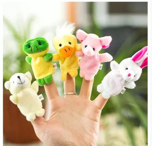 Set de 10 marionete pentru degete - animale Drool