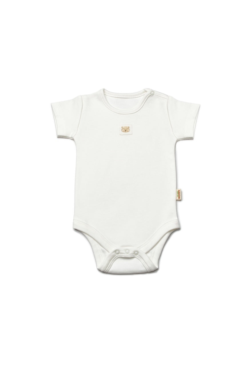 Set de 10 piese pentru nou nascut, 100% bumbac organic, TeddyBear, BabyCosy