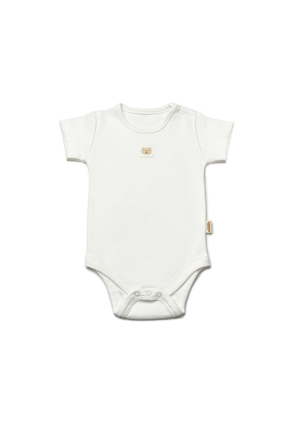 Set de 10 piese pentru nou nascut, 100% bumbac organic, TeddyBear, BabyCosy