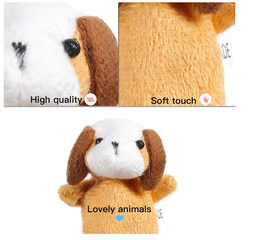 Set de 12 marionete pentru degete - animale Drool