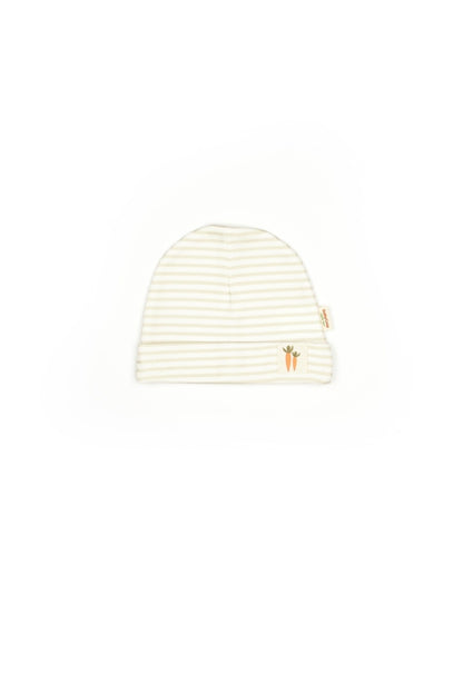 Set de 3 caciulite pentru nou nascut, 100% bumbac organic, Rabbit, BabyCosy