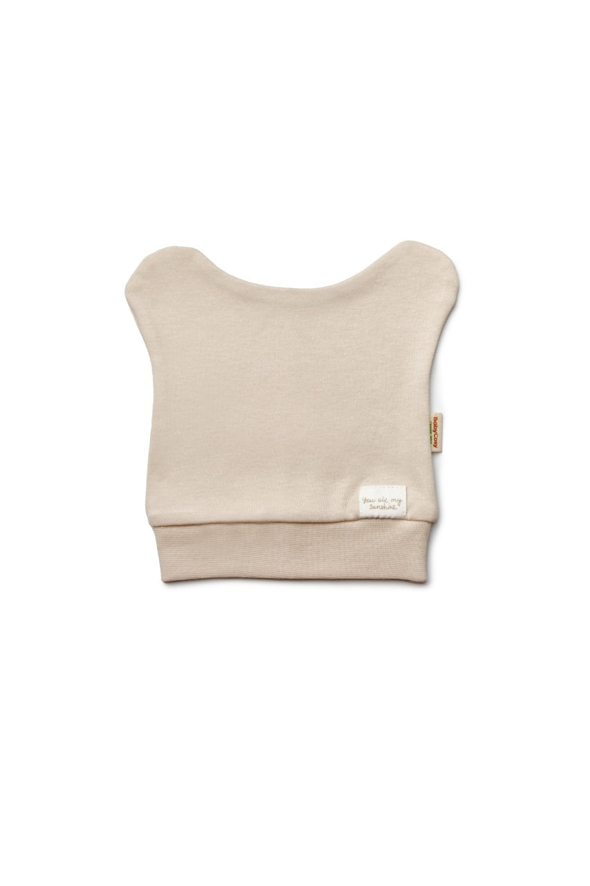 Set de 3 caciulite pentru nou nascut, 100% bumbac organic, TeddyBear, BabyCosy