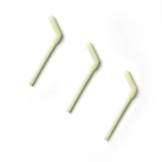 Set de 3 paie reutilizabile Miniware, 100% din silicon alimentar, Key Lime -