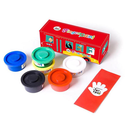 Set de 6 culori pentru desenat cu mainile Drool