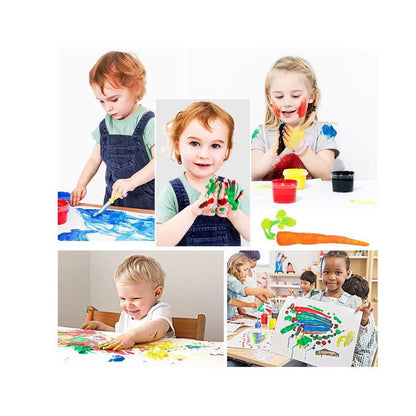 Set de 6 culori pentru desenat cu mainile Drool