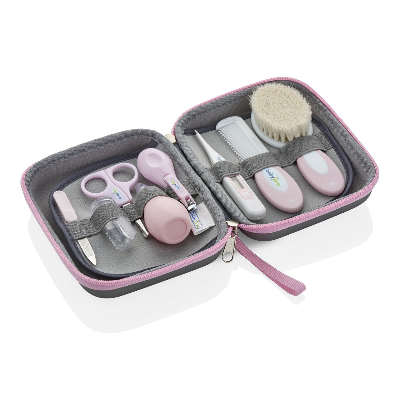 Set ingrijire unghii bebelusi cu 9 piese BabyJem Grooming Set