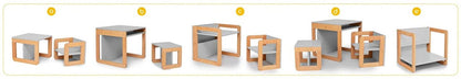 Set mobilier 8in1 Skiddou Mob, Evening shadow, Gri