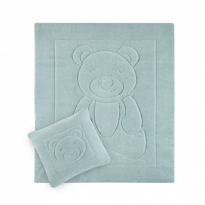 Set pernuta si paturica din plus Bear BabyJem