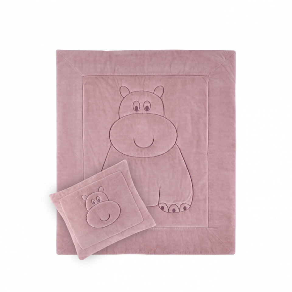 Set pernuta si paturica din plus Bear BabyJem