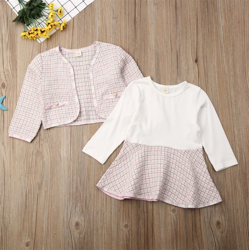 Set sacou cu rochita Drool