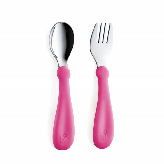 Set tacamuri din inox pentru copii BabyJem - Set tacamuri din inox