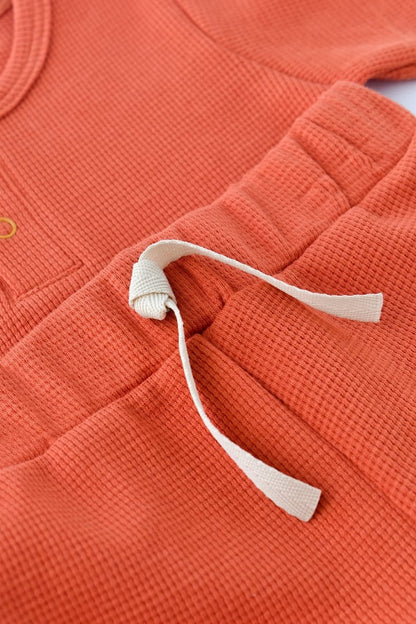 Set tricou cu pantaloni scurti - 100% bumbac organic - Scortisoara, BabyCosy