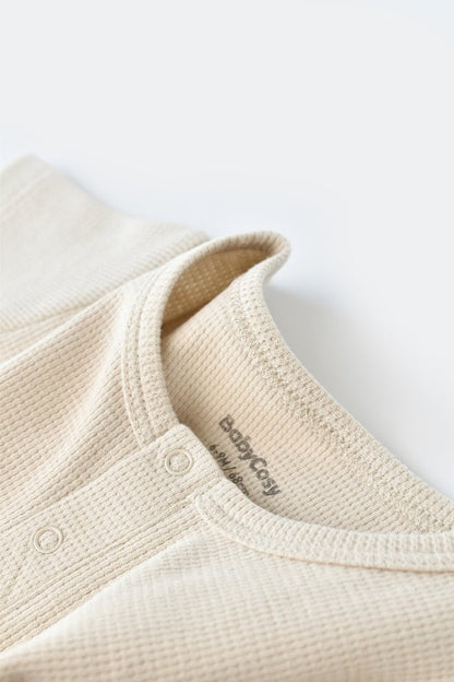 Set tricou cu pantaloni scurti - 100% bumbac organic - Stone, BabyCosy