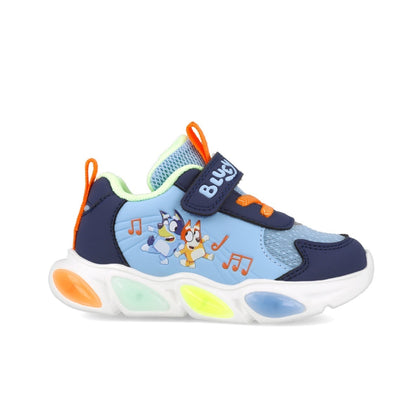 Sneakers Bluey cu luminite Garvalin 251856, albastru