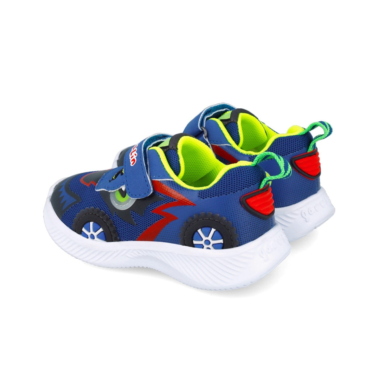 Sneakers cu roti si leduri Garvalin 252800, albastru