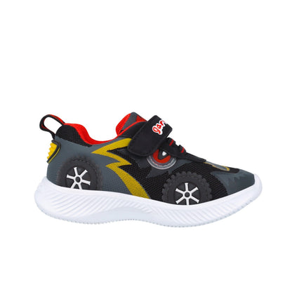 Sneakers cu roti si leduri Garvalin 252800, negri