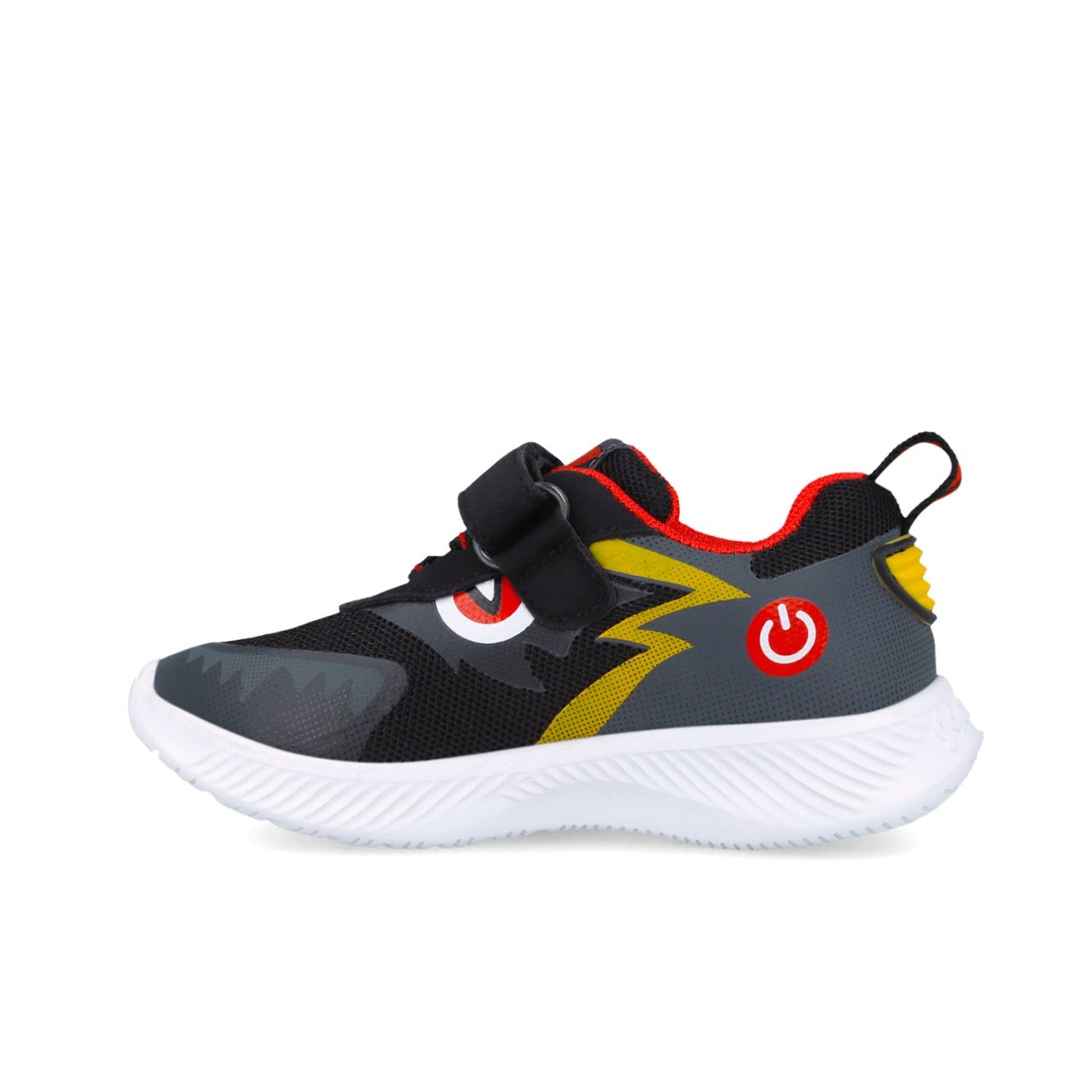 Sneakers cu roti si leduri Garvalin 252800, negri
