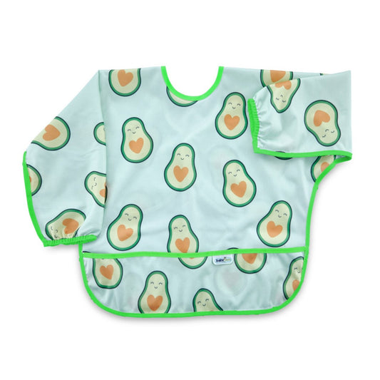 Sort cu maneci pentru activitati BLW, BabyJem, 33x74 cm - Sort cu maneci pentru activitati