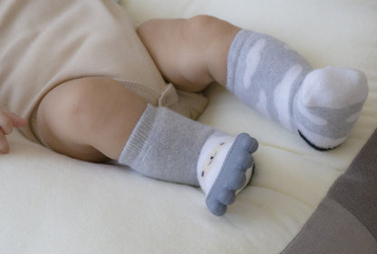 Sosete cu accesoriu dentitie BabyJem Teether Socks
