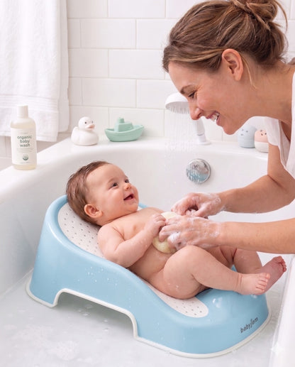 Suport pentru baie Soft Touch BabyJem, Bleu