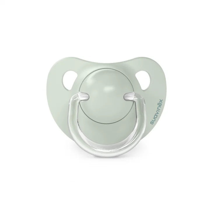 Suzetă anatomică din silicon, 2 buc 0-6 luni verde Dreams
