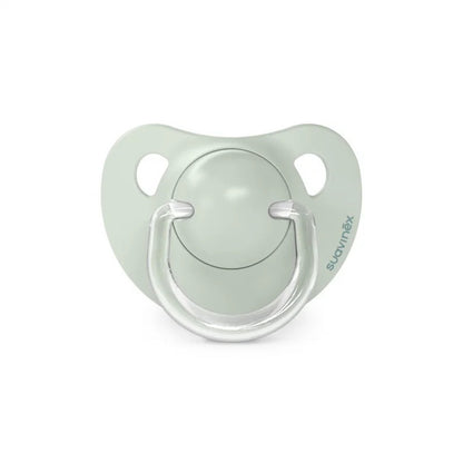 Suzetă anatomică din silicon, 2 buc 0-6 luni verde Dreams