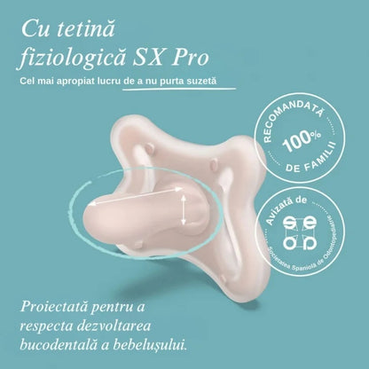 Suzetă fiziologică SX Pro -2-2 luni Zero Zero Suavinex