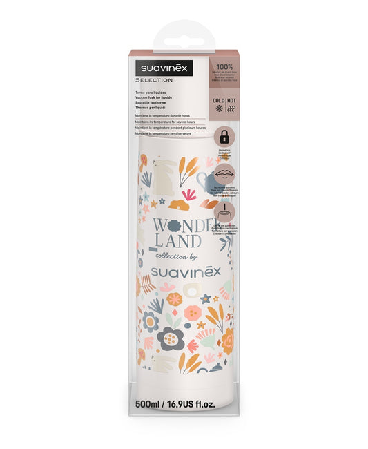 Termos pentru lichide Wonder, 500 ml, liberty, Suavinex -