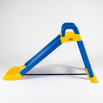 Tobogan pentru copii, 140 cm albastru/galben -