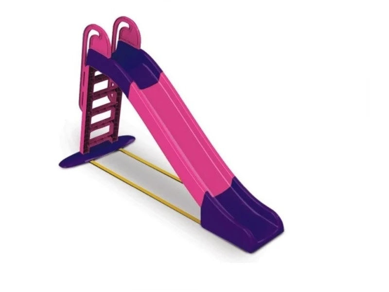 Tobogan pentru copii, 243 cm roz/mov -