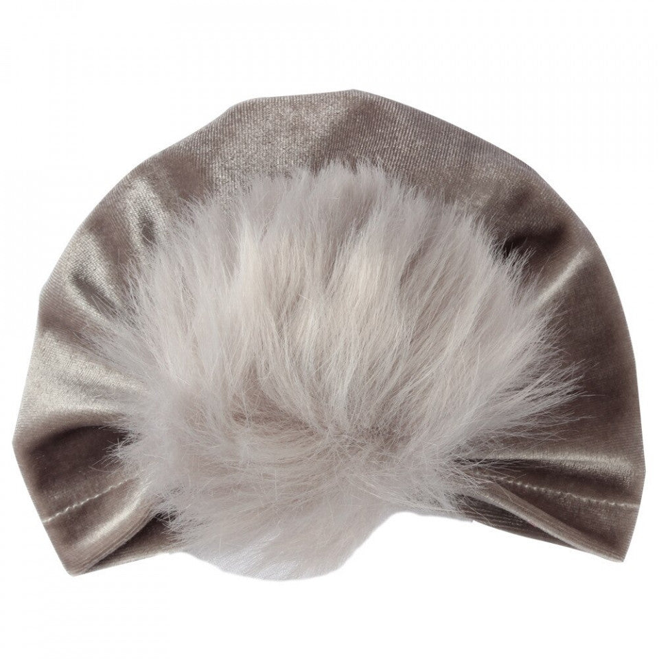 Turban bebelusi din catifea Drool