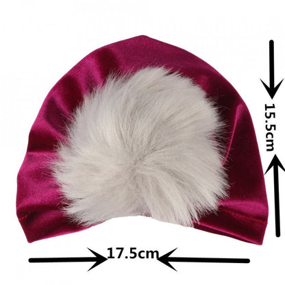 Turban bebelusi din catifea Drool